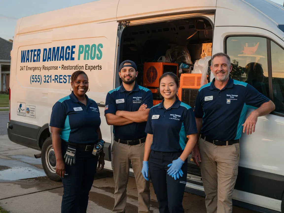 Water Damage Restoration company in Clinton, OK